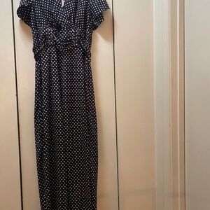 Fashion  Nova poker dot jumpsuit